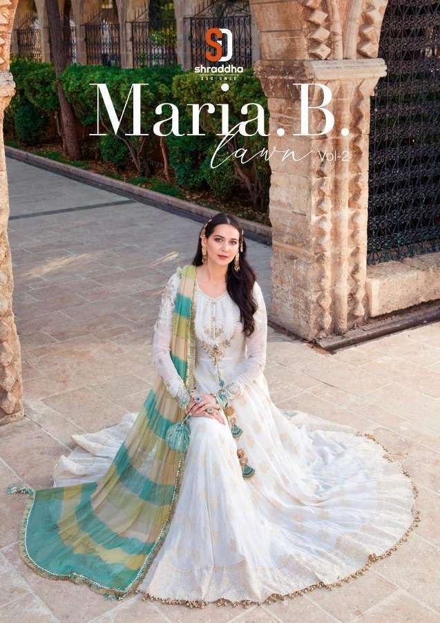 SHRADDHA DESIGNER MARIA B LAWN VOL 2